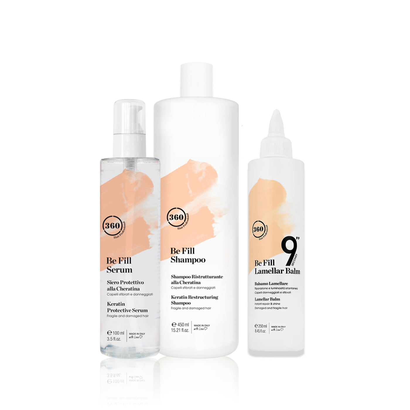 360 Professional Be Fill Care Trio Set "Dare To Repair"