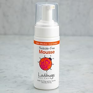 Ladibugs Lice Control Pesticide Free Mousse