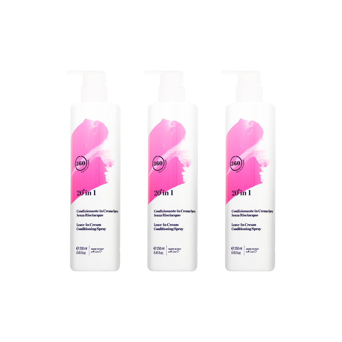360 - 20+ In 1 Leave-In Conditioner Trio