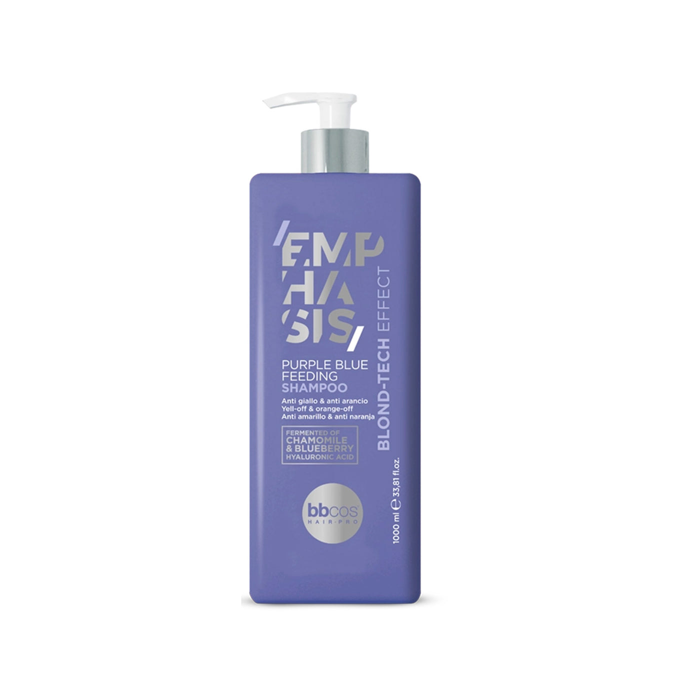 BBCOS Emphasis Purple Blue Feeding Shampoo Blond-Tech Effect