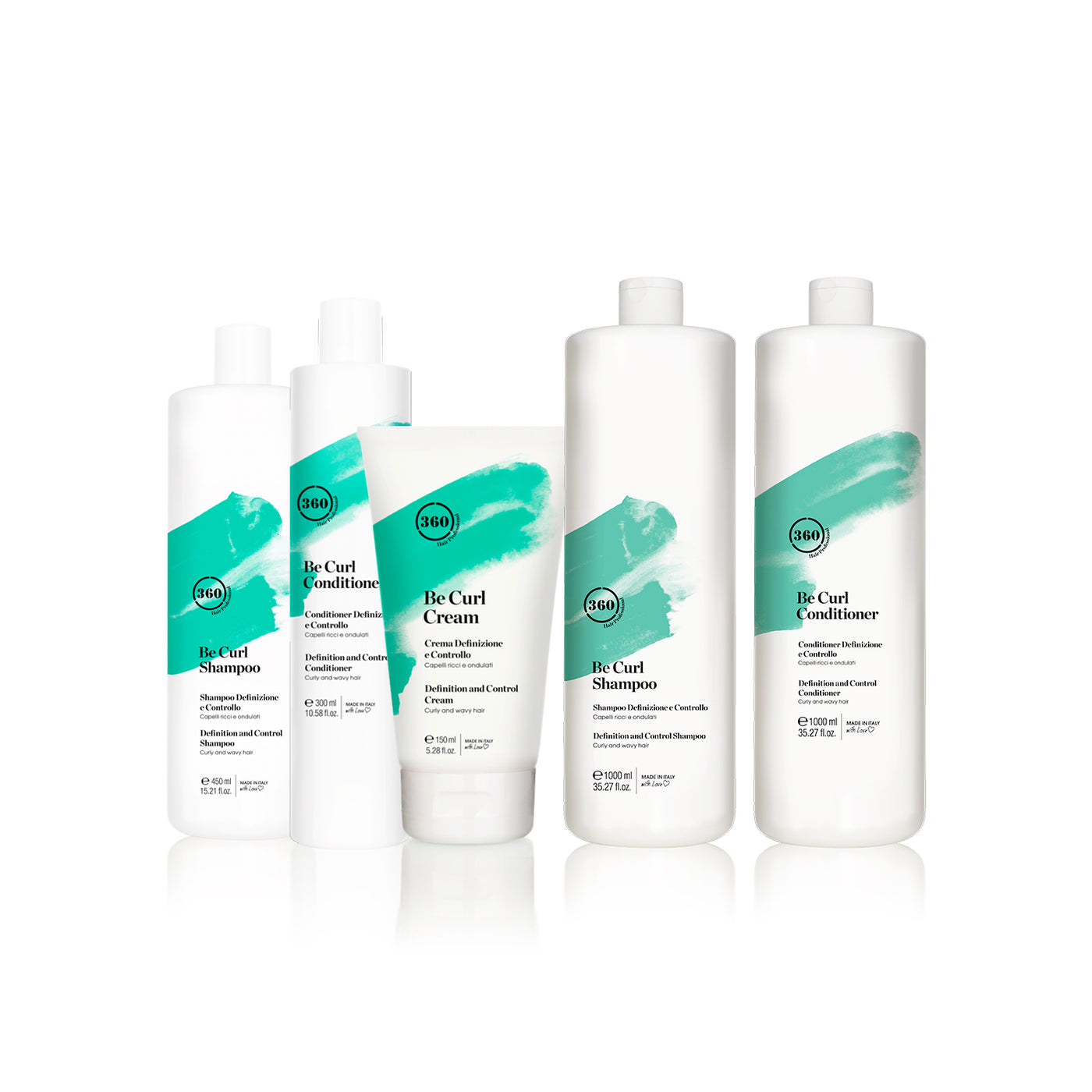 360 Professional Kits - BE CURL SYSTEM