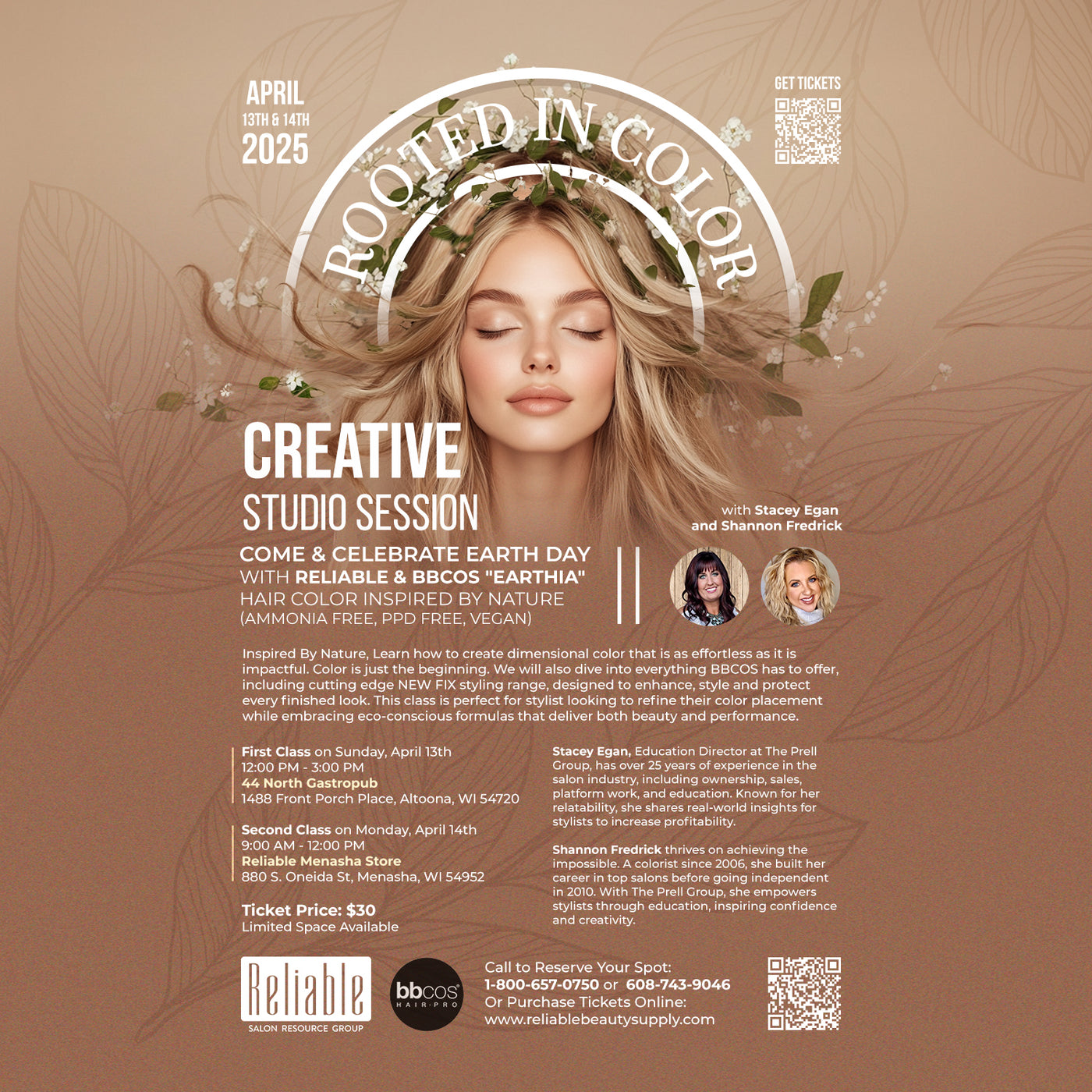 Rooted in Color Creative Studio Session Class Ticket