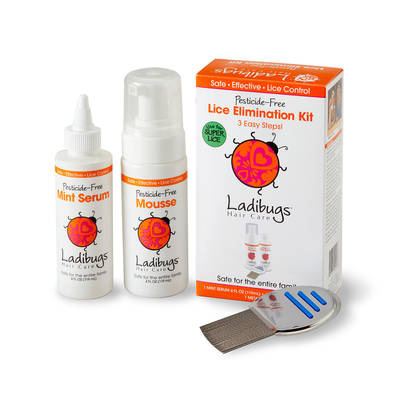 Ladibugs - Lice Elimination Kit Comb