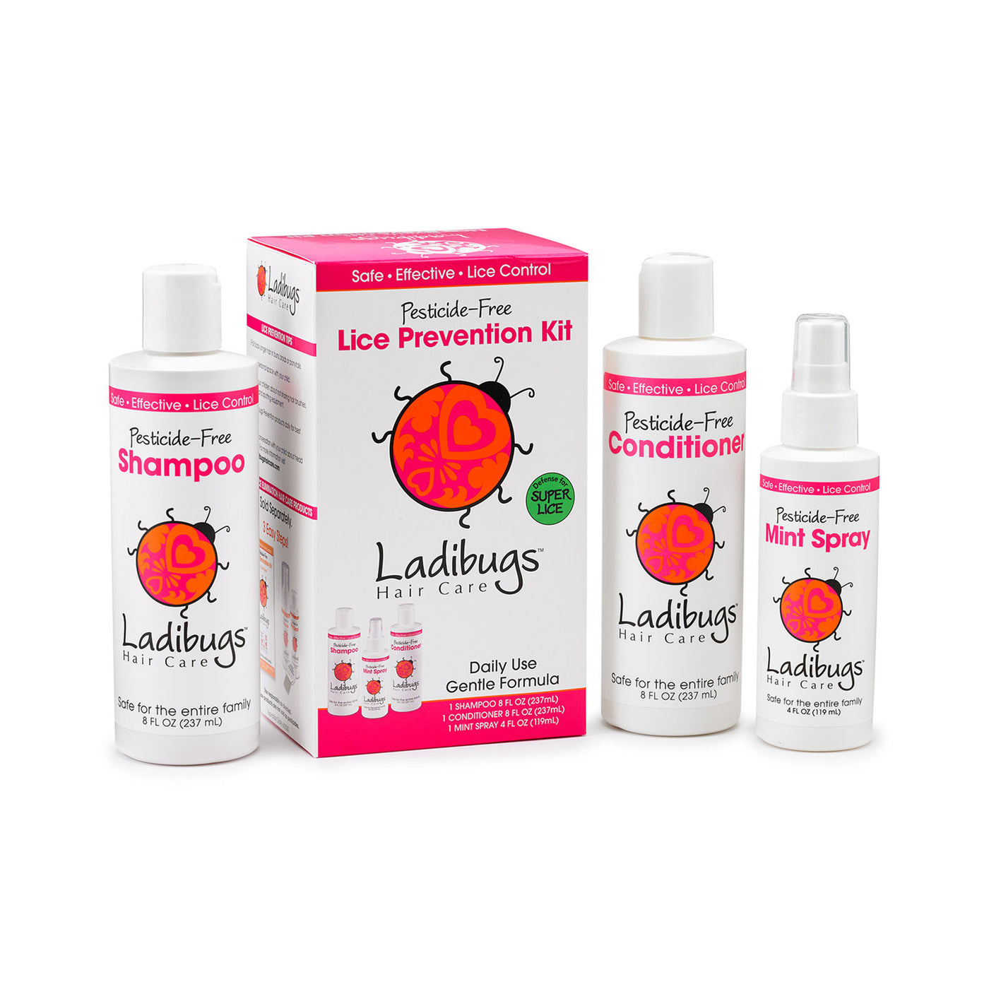 Ladibugs Lice Prevention Kit