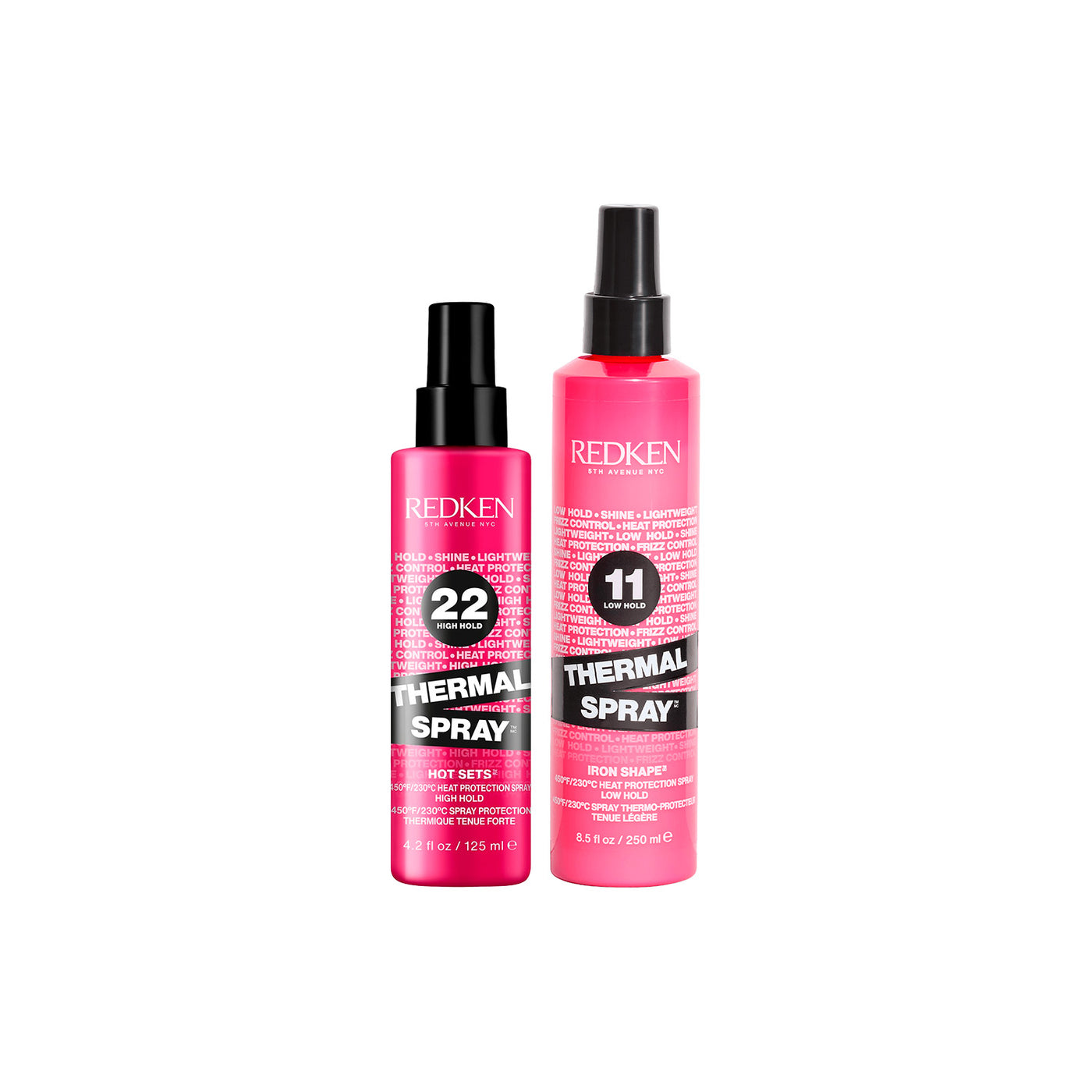 Redken - 22 High & 11 Low Hold Thermal Duo