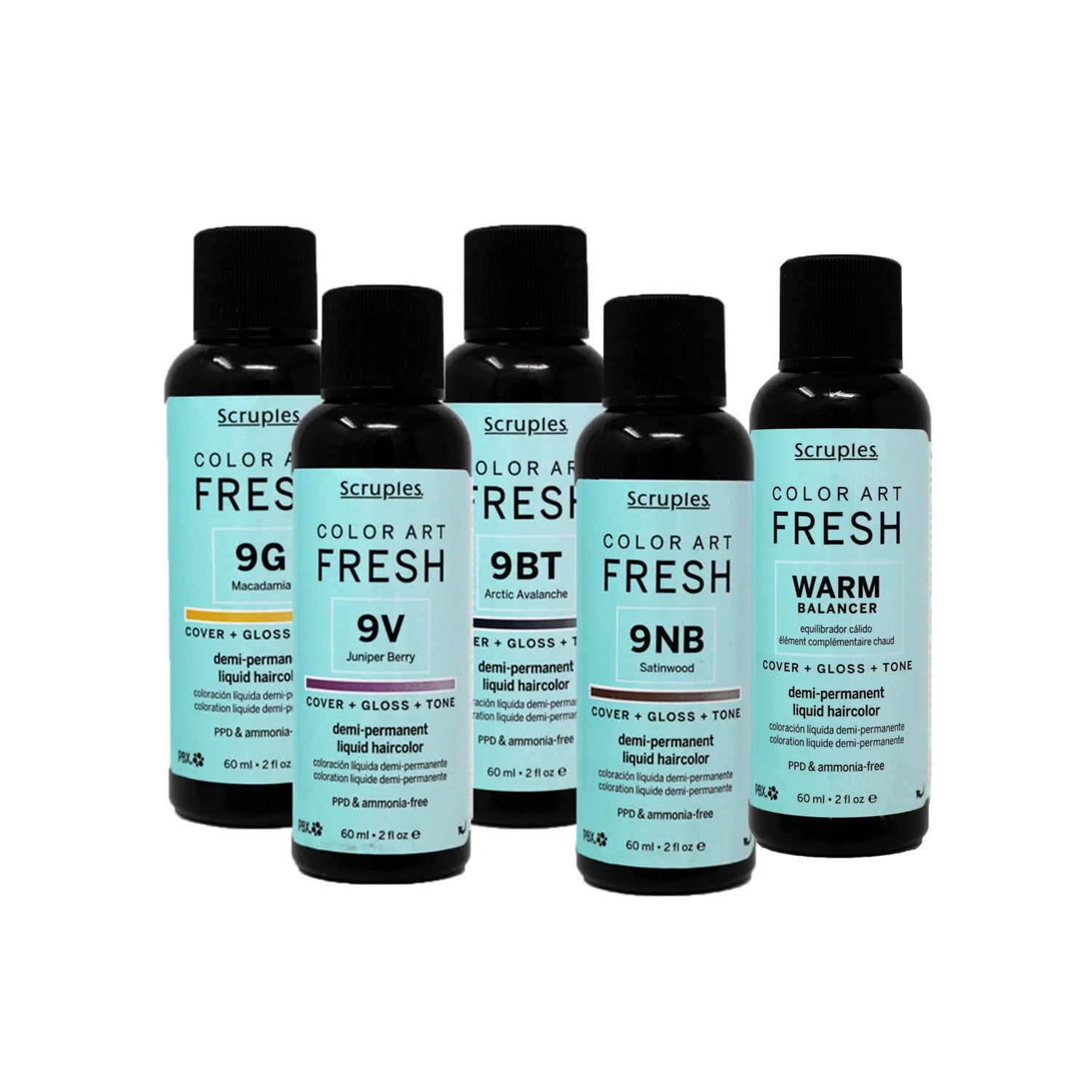 Scruples Color Art Fresh Demi-Permanent Liquid Color – Reliable Beauty ...