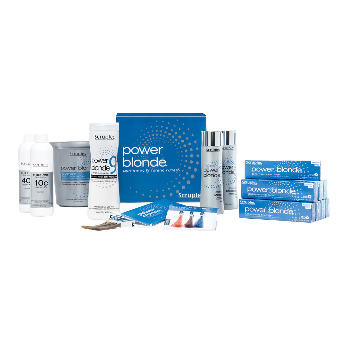 Scruples 16 Pc Intro Kit power Blonde lightening intro Kit