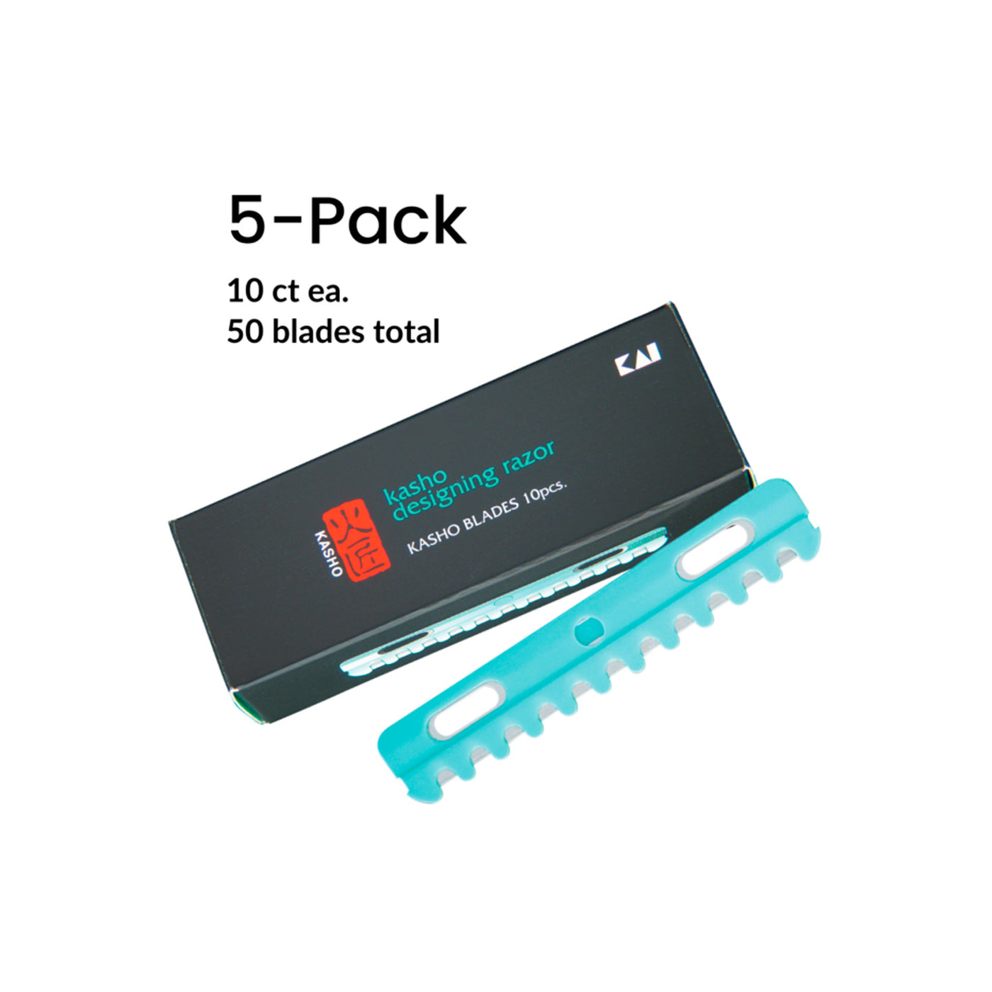 Kasho - Kasho Designing Razor Blades 5 pack 50 blades