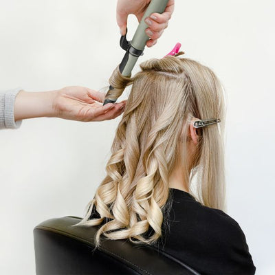 Stylecraft Sage 1” Cordless Spring Curling Iron & Wand with Removable Clamp