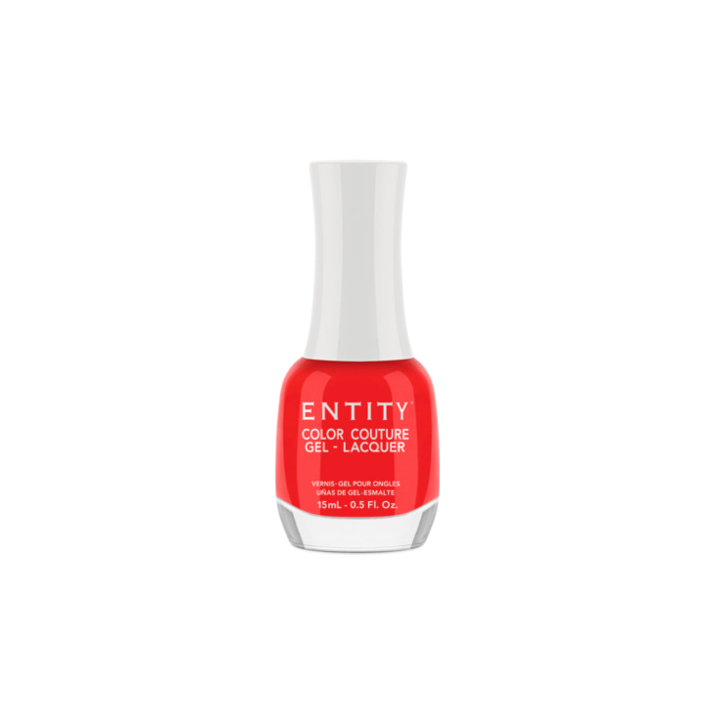 Professional manicure Entity A-Very Bright Red Dress -Bright Red Crème Gel-Lacquer