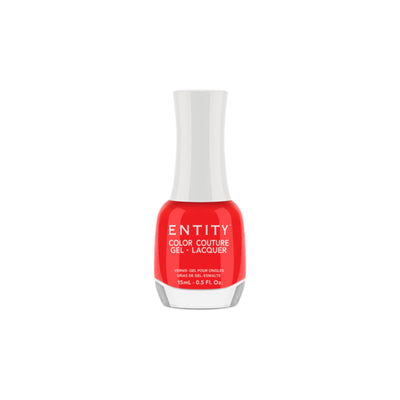 Professional manicure Entity A-Very Bright Red Dress -Bright Red Crème Gel-Lacquer