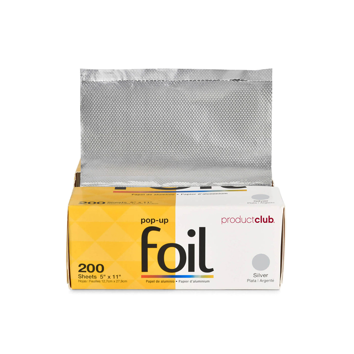 Salon Pofessional Product Club 200 ct. Pop-Up Foil: 5" x 11" Silver