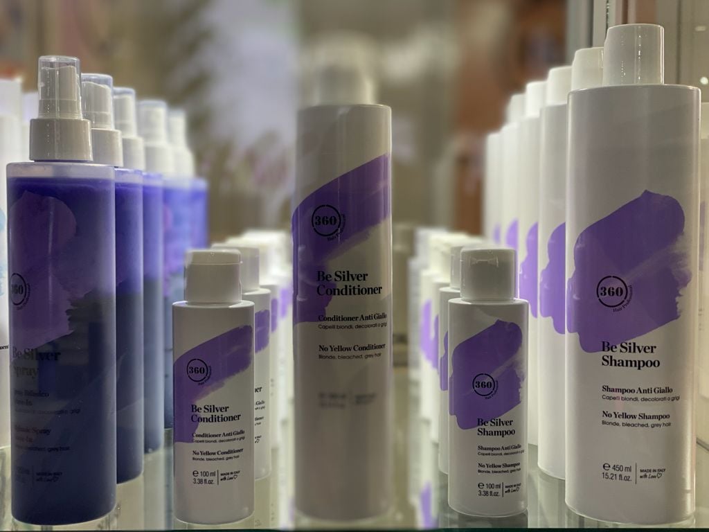 Profesional 360 Be Silver Mask Salon Spray Hair Color Care