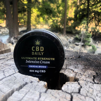 Best Therapeutic CBD Daily Ultimate Strength Intensive Cream Sandalwood