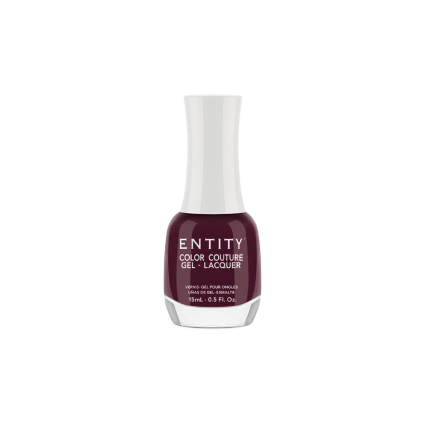 Professional manicure Entity She Wears The Pants Dark Burgundy Crème Gel-Lacquer