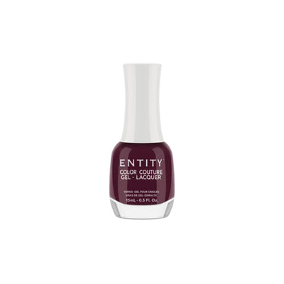 Professional manicure Entity She Wears The Pants Dark Burgundy Crème Gel-Lacquer