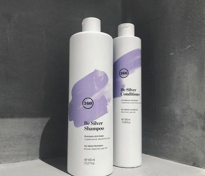 360 Be Silver best professional silver hair color Shampoo