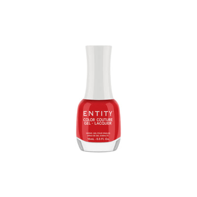 Professional manicure Entity Five Inch Heels Cherry Red Crème- Gel-Lacquer