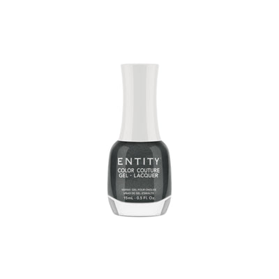 Professional manicure Entity  Headliner  Dark Grey Shimmer  Gel-Lacquer