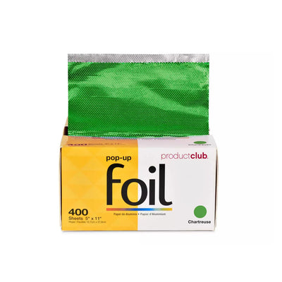 Salon Pofessional Product Club 400 ct. Pop-Up Foil: 5" x 11" Chartreuse