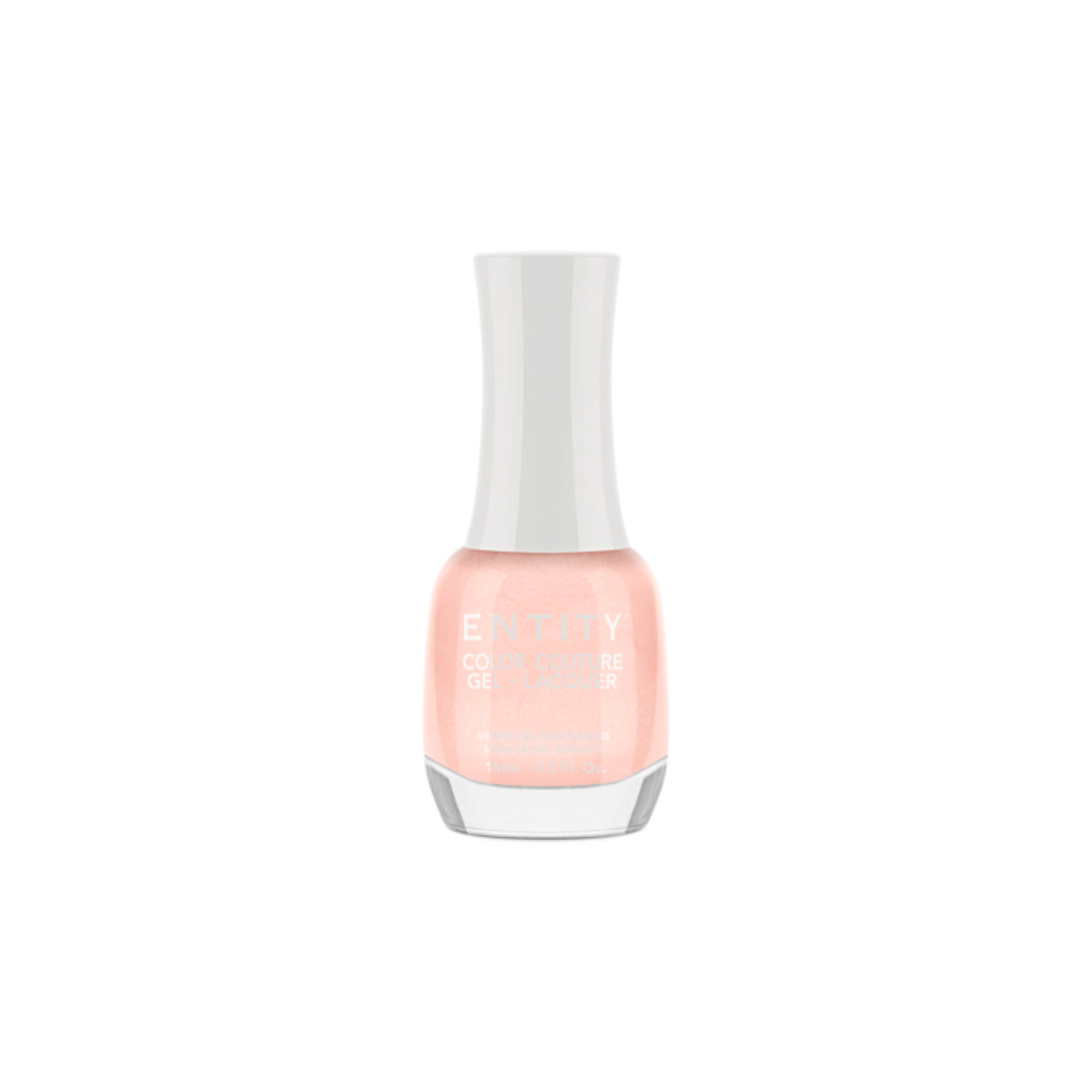 Professional manicure Entity Peach Party Peach Shimmer Gel-Lacquer