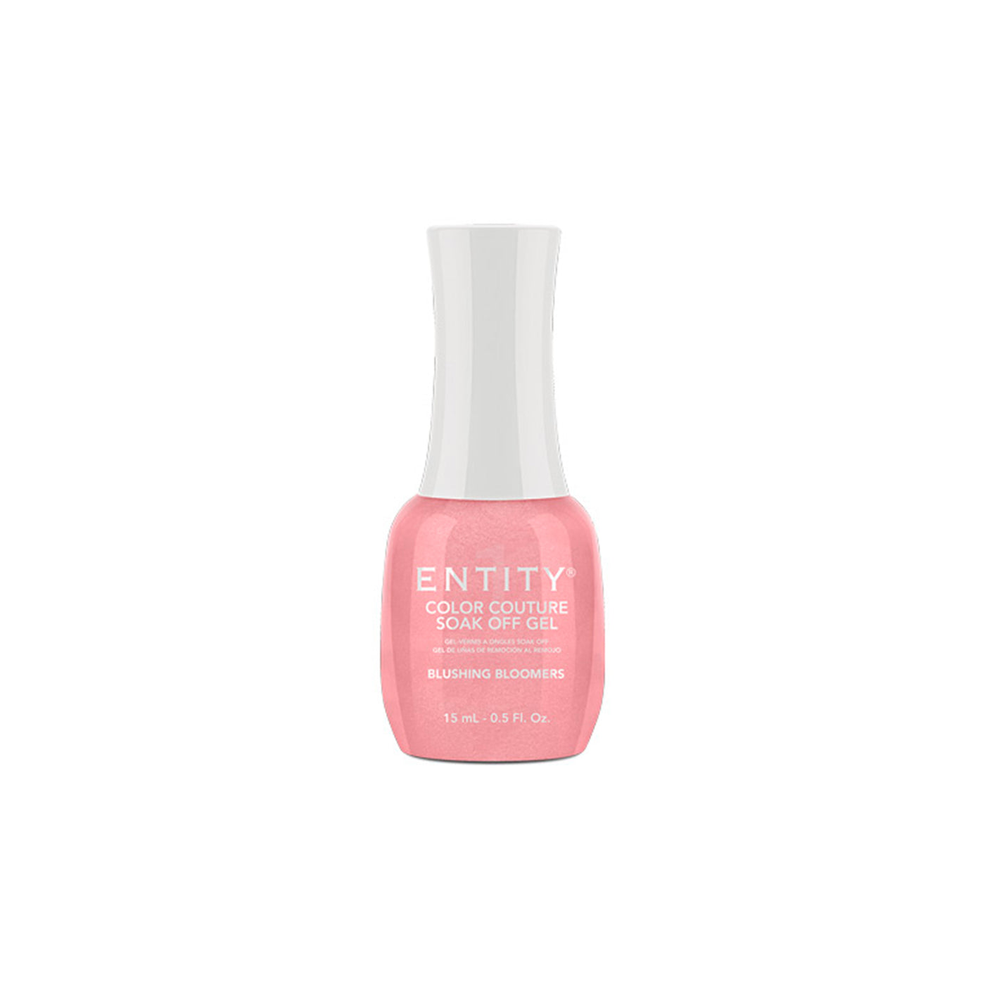 Professional manicure Entity Blushing Bloomers - Light Pink Shimmer Eocc Soak Off Gel Polish