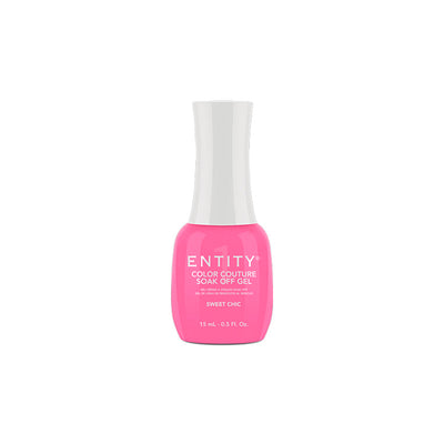Professional manicure Entity Sweet Chic - Bright Pink Crème - Eocc Soak Off Gel Polish