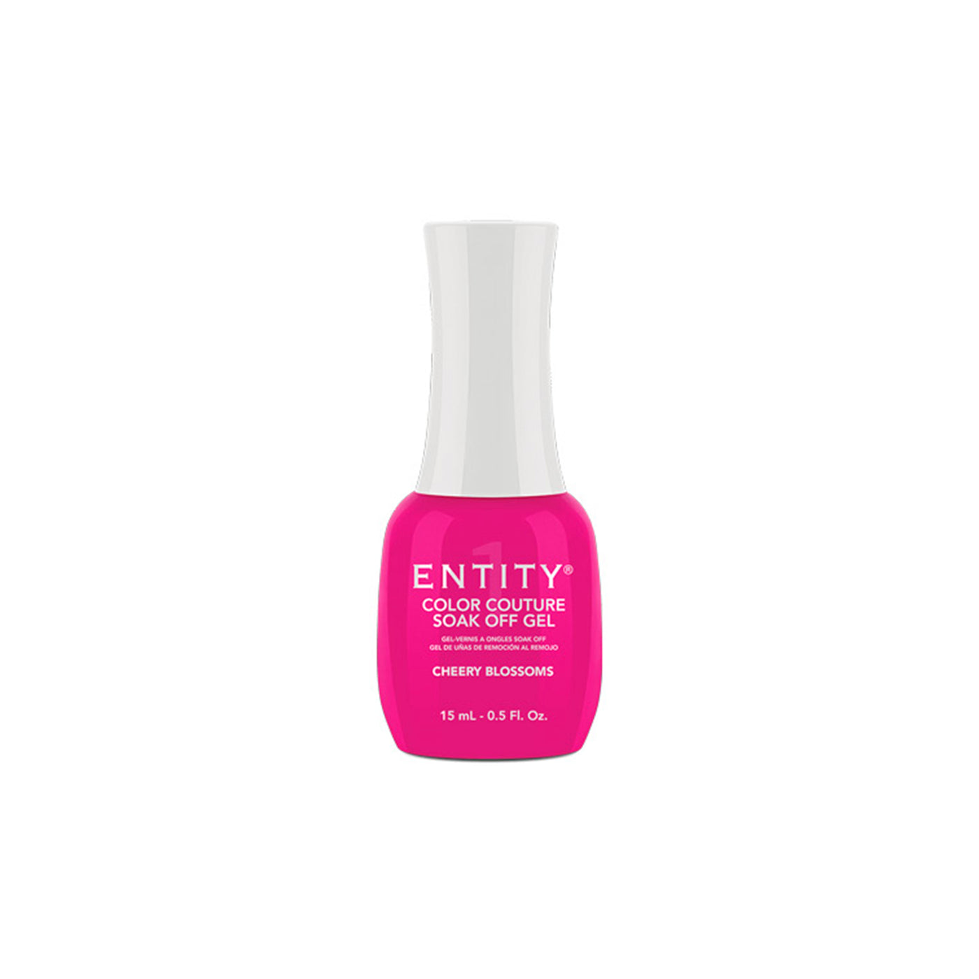 Professional manicure Entity Cheer-y Blossoms - Hot Pink Crème - Eocc Soak Off Gel Polish