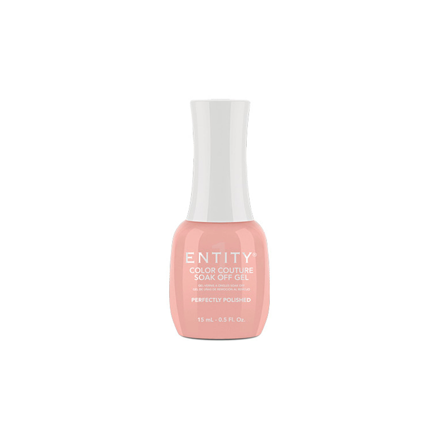 Professional manicure Entity Perfectly Polished Pink Sheer- Eocc Soak Off Gel Polish