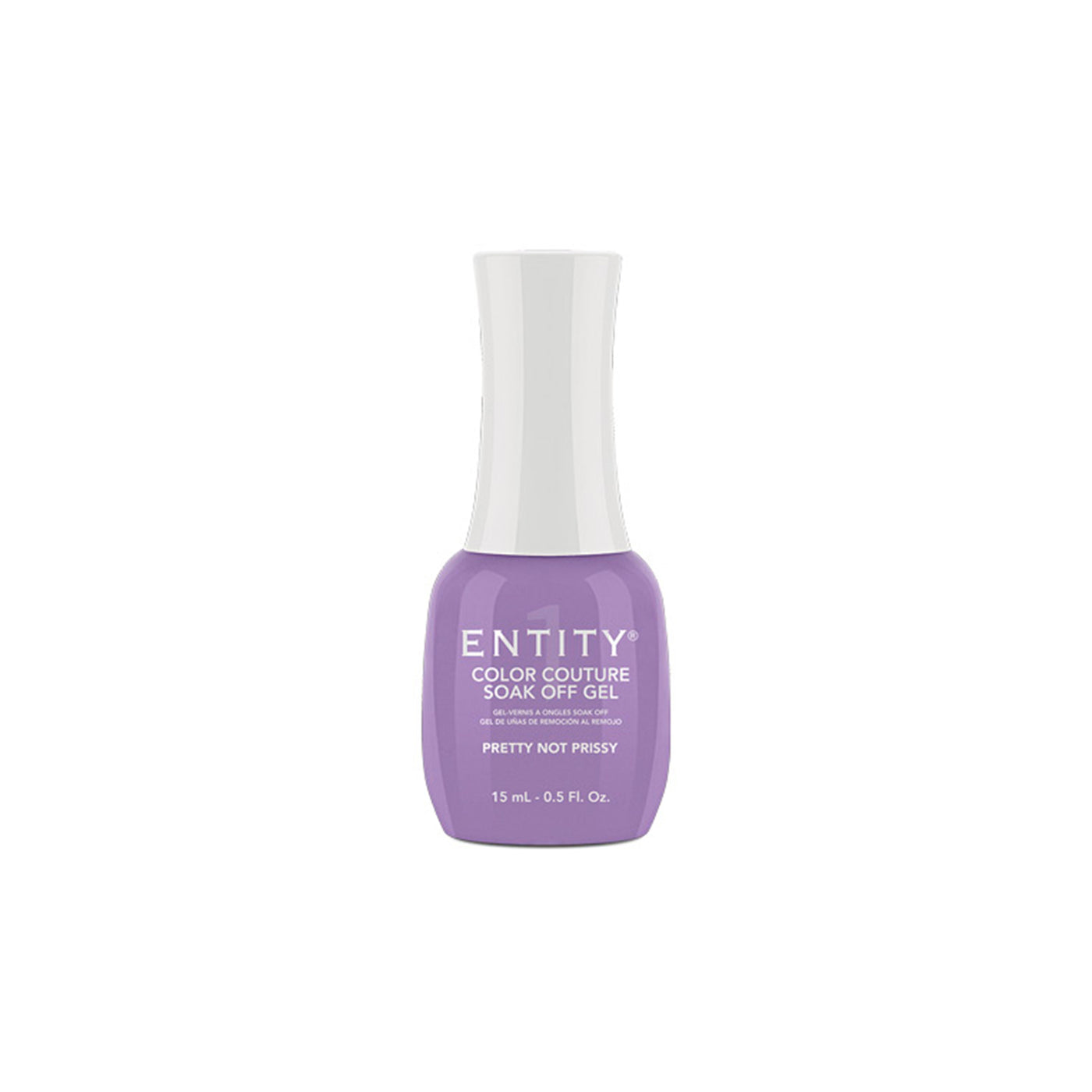 Professional manicure Entity Pretty Not Prissy - Dusty Lavender Crème Eocc Soak Off Gel Polis