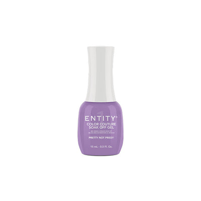 Professional manicure Entity Pretty Not Prissy - Dusty Lavender Crème Eocc Soak Off Gel Polis