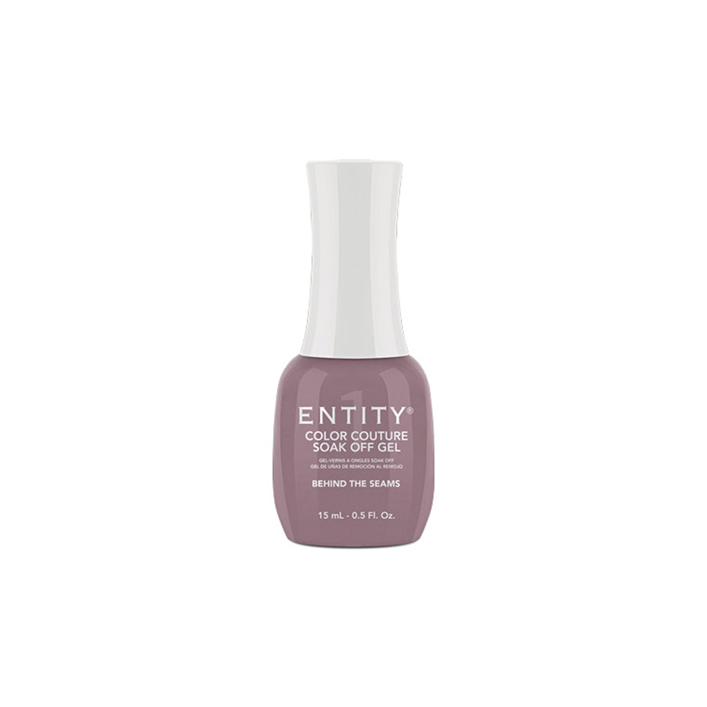 Professional manicure Entity Behind The Seams - Purple Taupe Crème - Eocc Soak Off Gel Polish