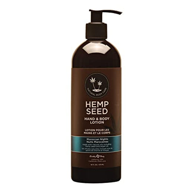 Best Therapeutic Earthly Body Hemp Seed Hand & Body Lotion Moroccan nights