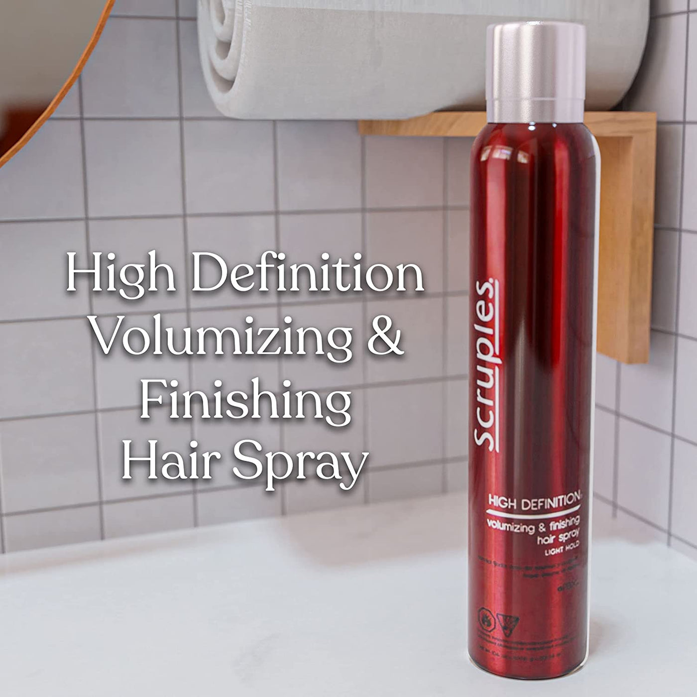 Professional Best Scruples High Definition Volumizing & Finishing Hairspray