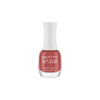 Professional manicure Entity - Classy Not Brassy Dark Mauve Crème Gel-Lacquer