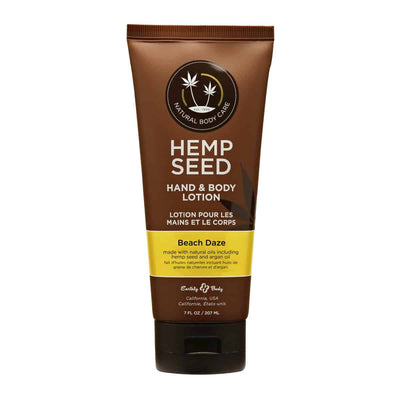 Best Therapeutic Earthly Body Hemp Seed Hand & Body Lotion Beach Daze Scent