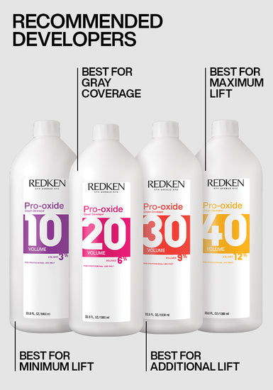 Redken Best Professional Color Gels Oils Permanent Liquid Hair Color Level Clear