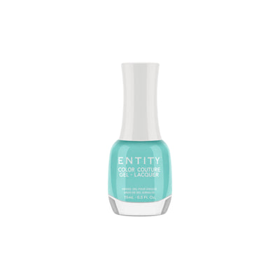 Professional manicure Entity Camera Shy Powder - Blue Shimmer- Gel-Lacquer