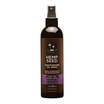 Best Therapeutic Earthly Body Hemp Seed Moisturizing Oil Spray High Tide Scent