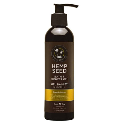 Best Therapeutic Earthly Body Hemp Seed Bath + Shower Gel Beach Daze Scent