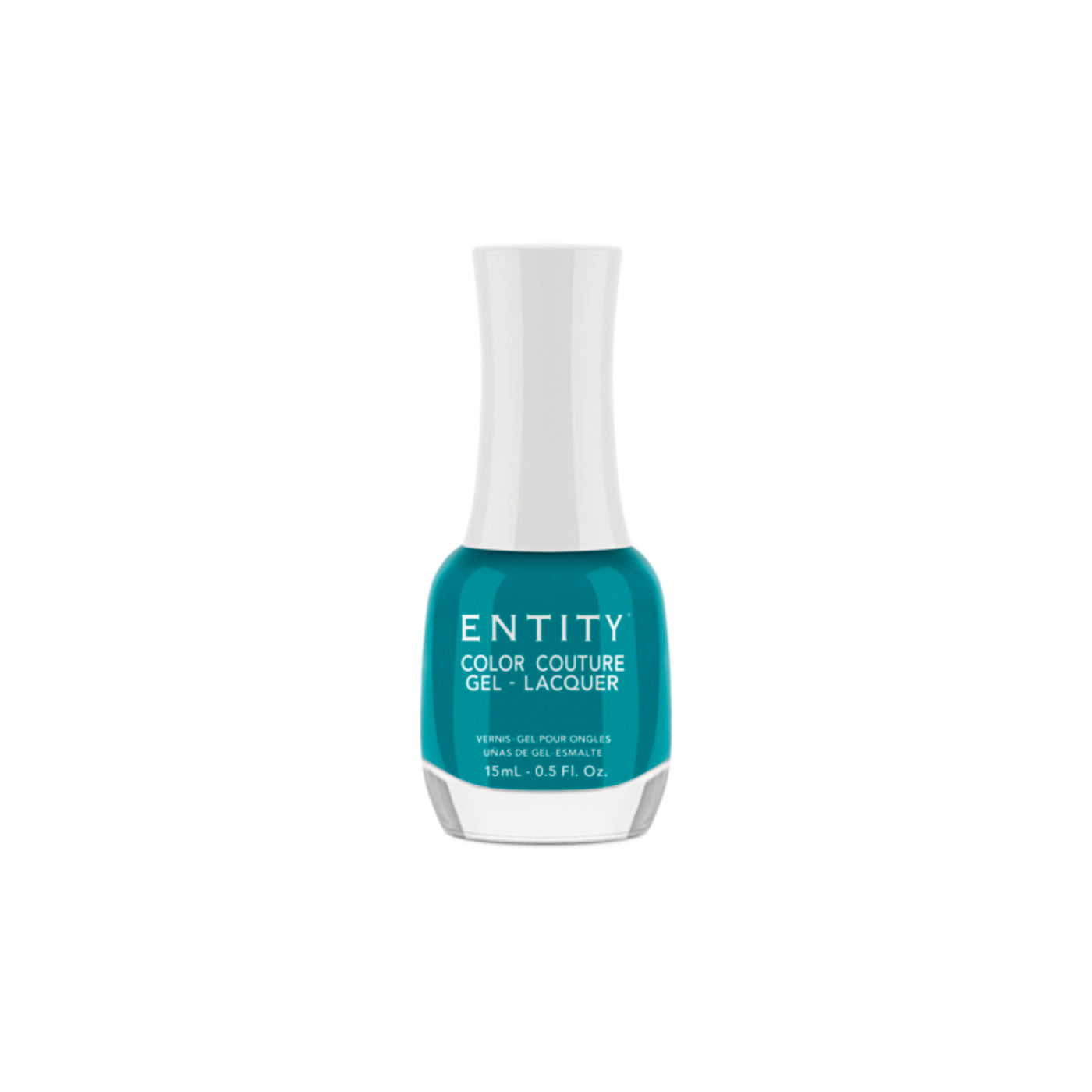 Professional manicure Entity Wardrobe Wows Teal Crème Gel-Lacquer