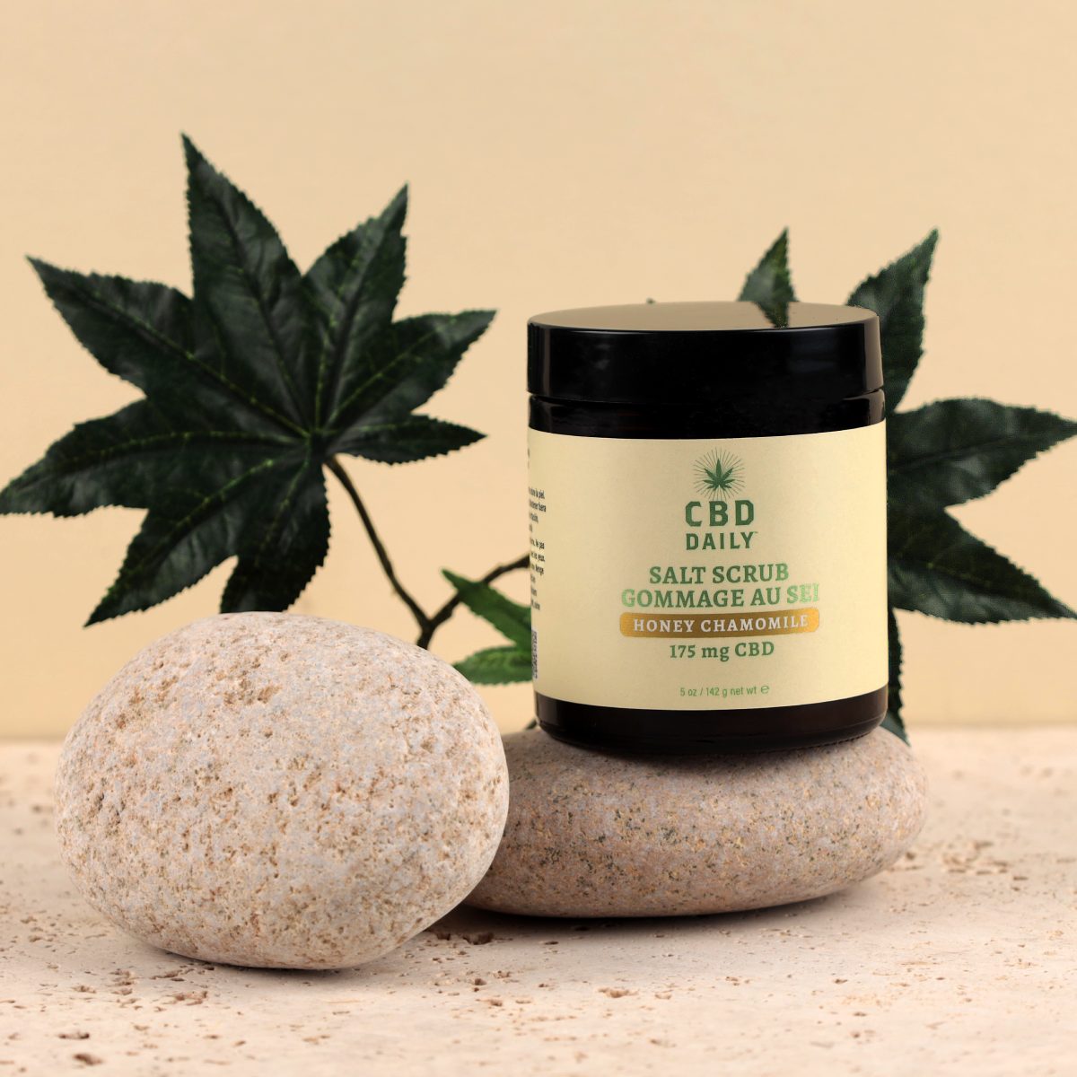 Therapeutic CBD Daily Salt Scrub