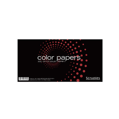 Professional Best Scruples Scruples Color Papers