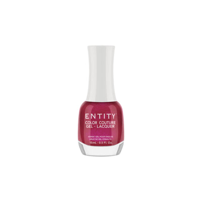Professional manicure Entity Ruby Sparks Berry Red Metallic  Gel-Lacque