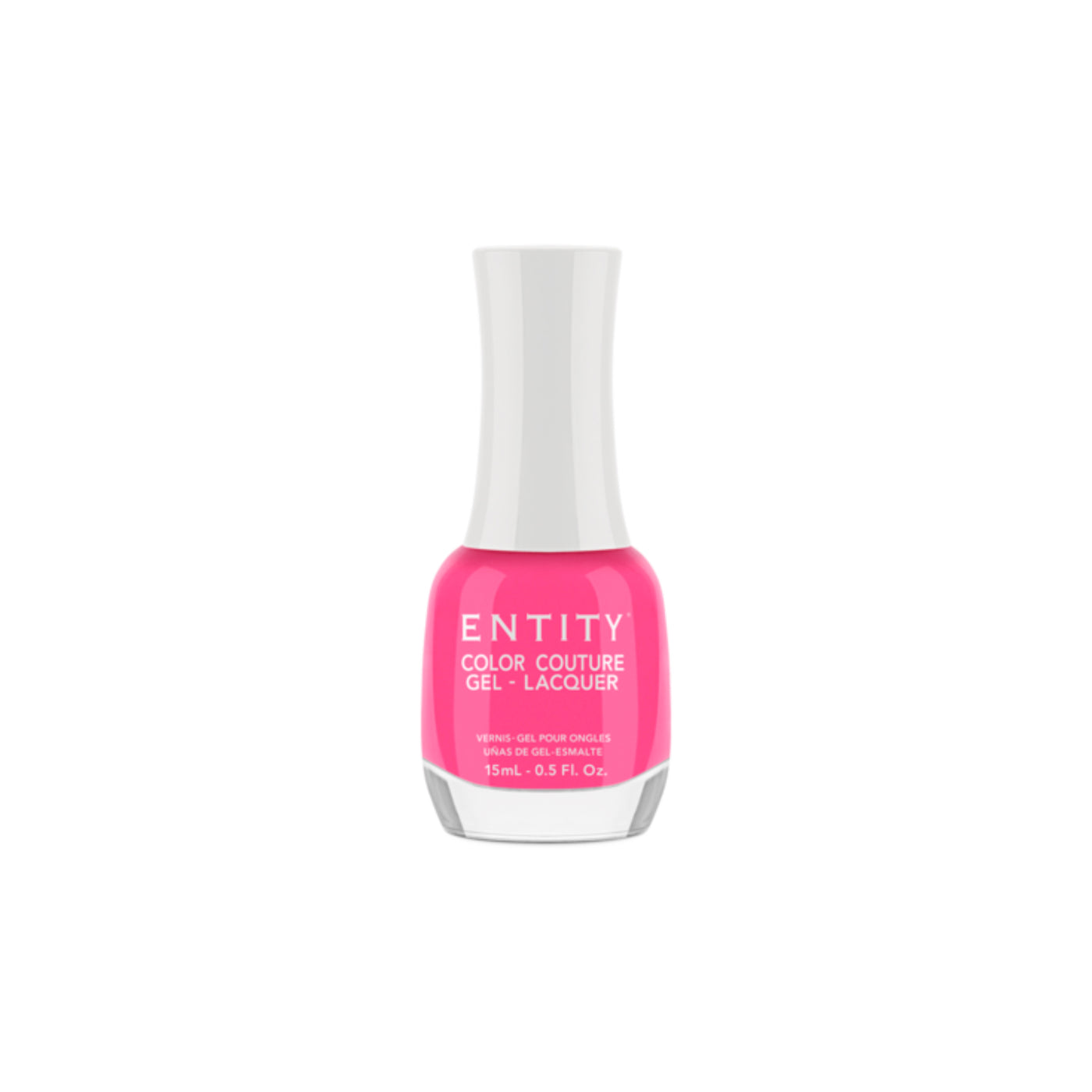 Professional manicure Entity The Bright Stuff Bubblegum Pink Crème  Gel-Lacque