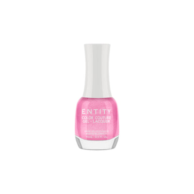 Professional manicure Entity Ruching Pink  Pink Shimmer- Gel-Lacquer