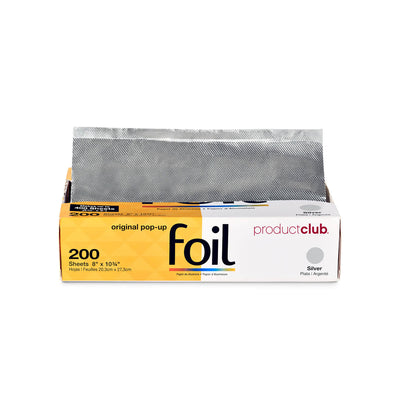 Salon Pofessional Product Club 200 ct. Original Pop-Up Foil: 8" x 10.75" Silver