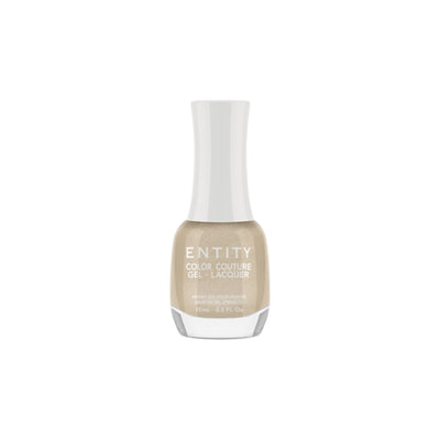 Professional manicure Entity Gold Standard - Soft Gold Metallic- Gel-Lacquer