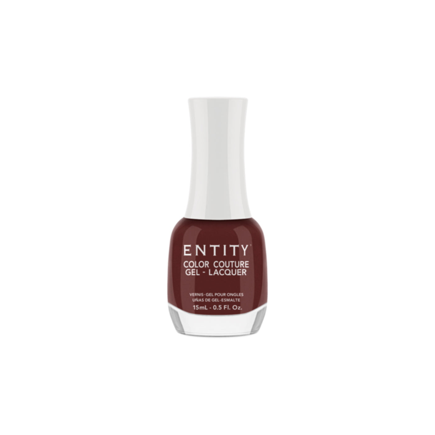 Professional manicure Entity Love Me Or Leaf Me Mocha Brown Crème Gel-Lacquer