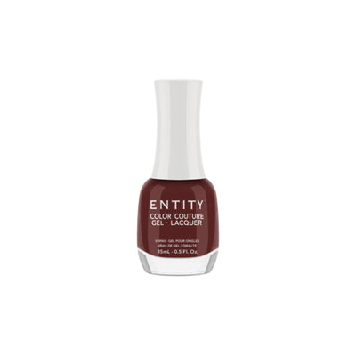 Professional manicure Entity Love Me Or Leaf Me Mocha Brown Crème Gel-Lacquer